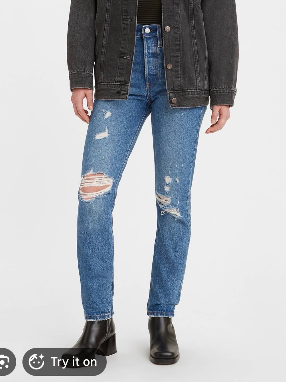 Levi’s 501 red tab Distressed Jeans - Casual Straight Fit